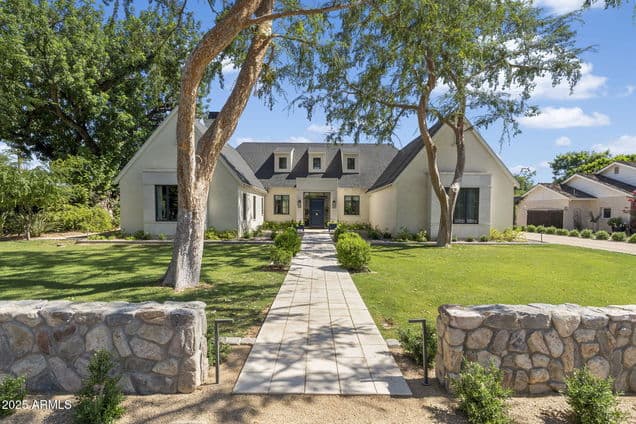 North Central Phoenix tree-lined residential street